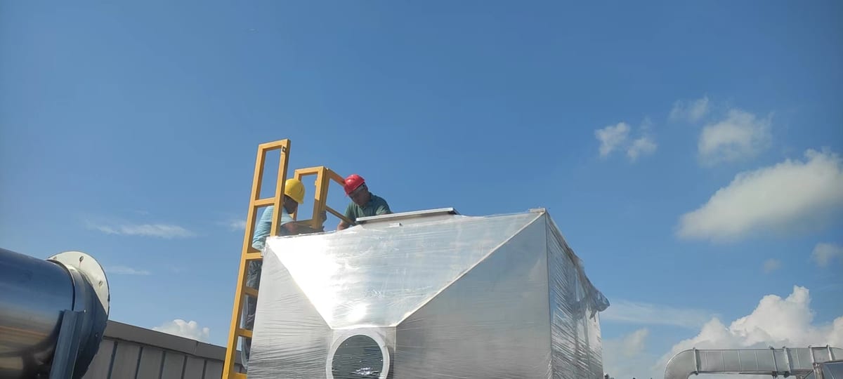 Foshan Yakult Factory installation 3