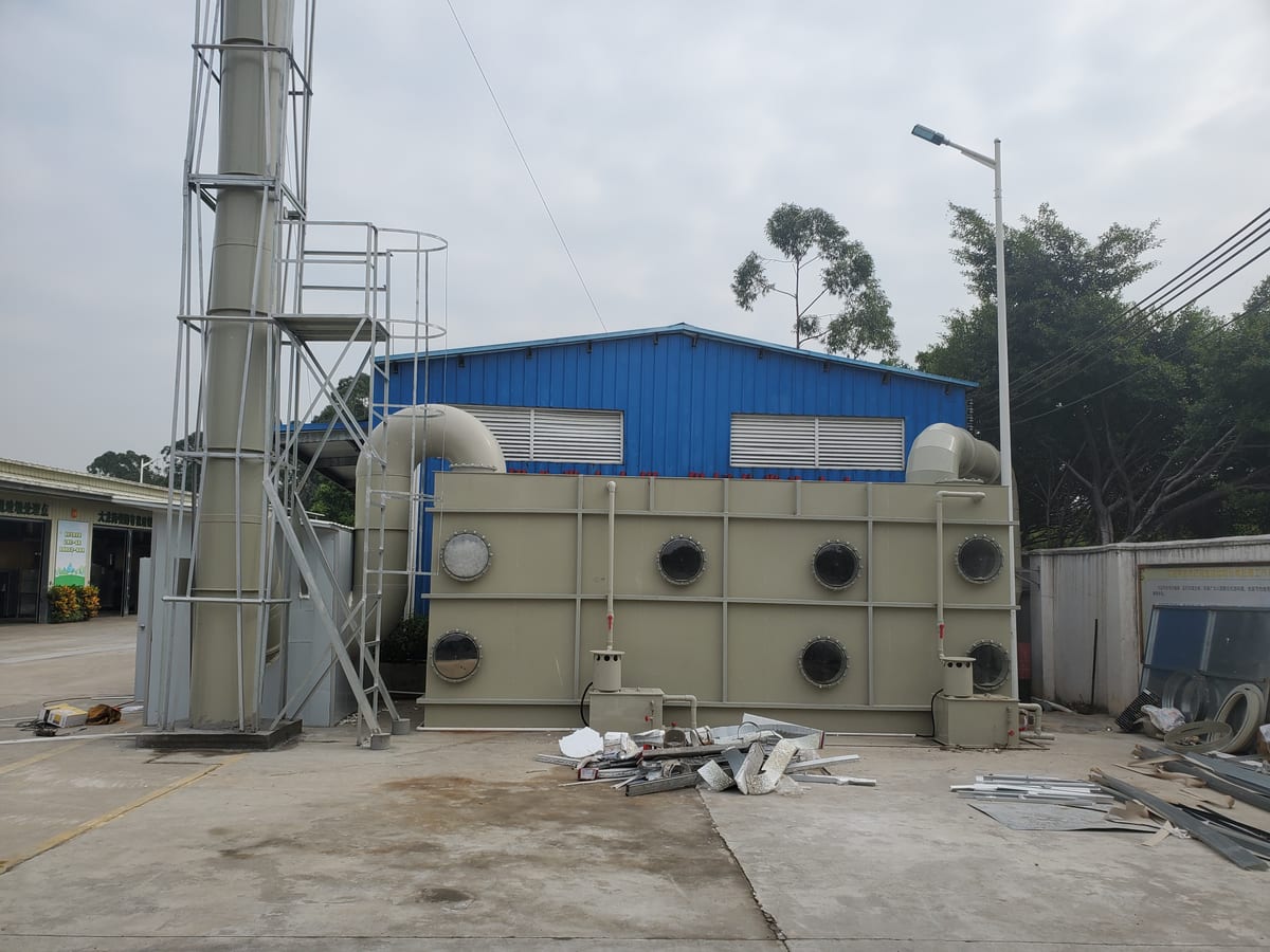 Guangzhou Panyu Dalong Street — Kitchen Waste Treatment Station installation 2