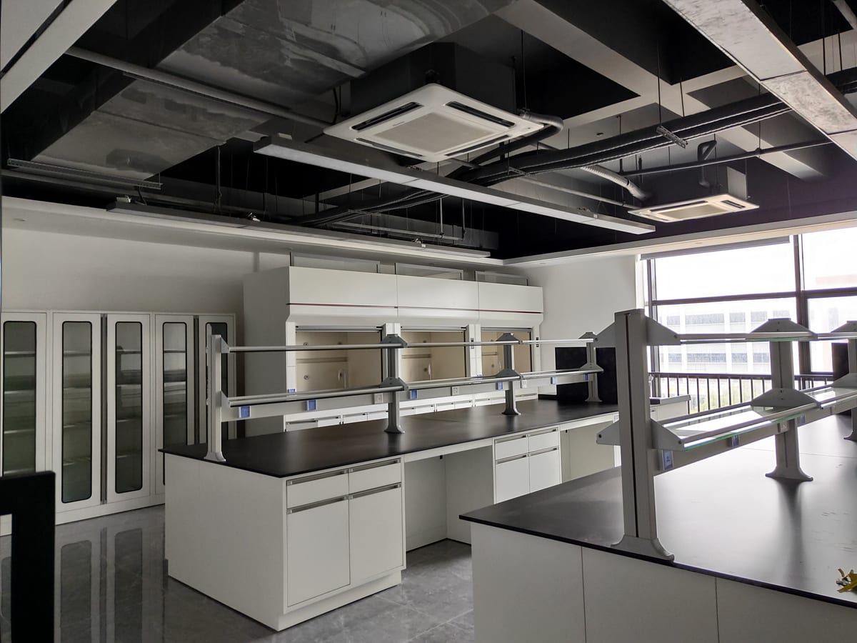 Longhu Central Laboratory Exhaust Project installation 2