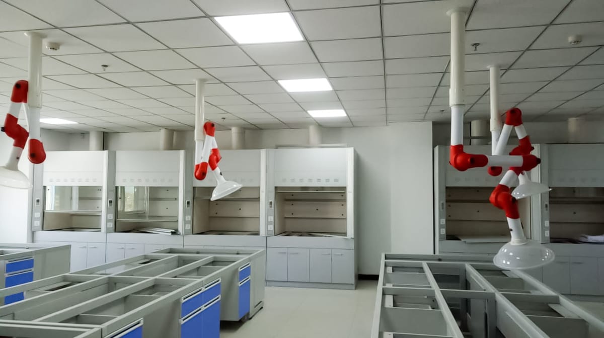 Ningxia Quality Inspection Bureau — Lab Exhaust Project installation 3
