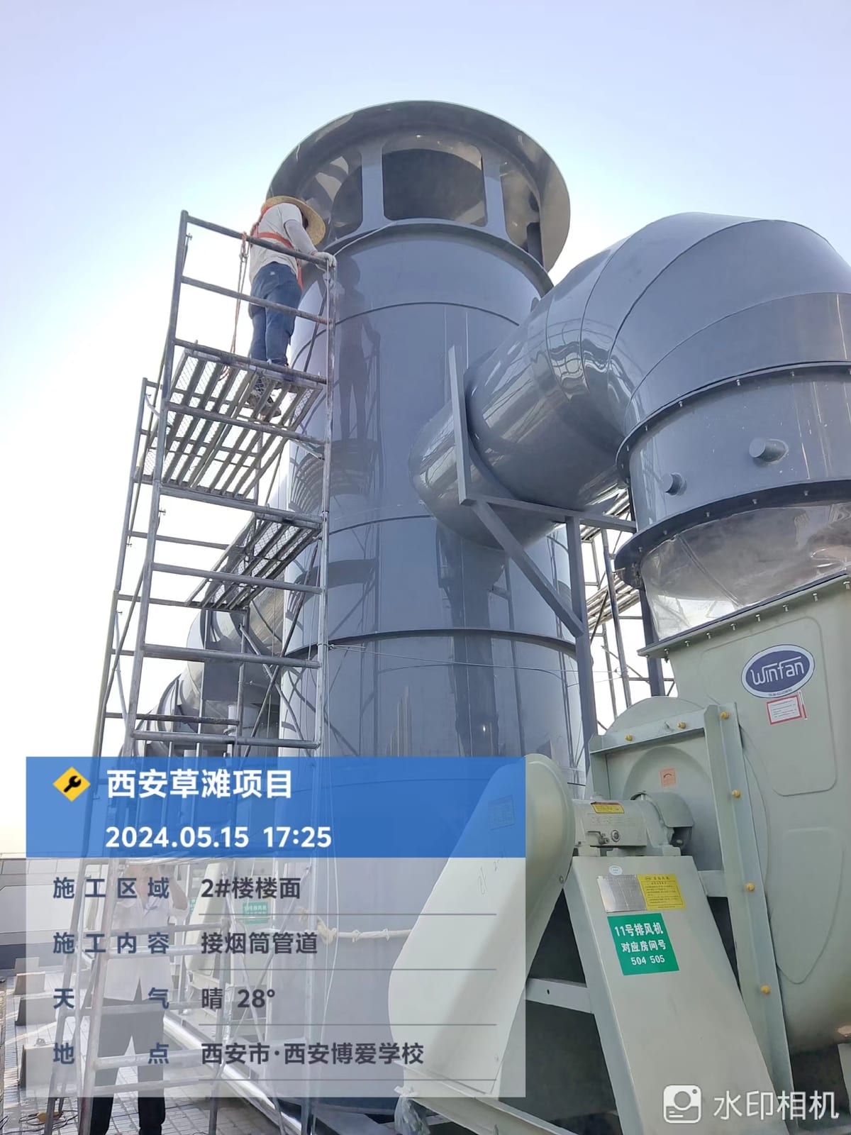 Shaanxi Tongchuan Kaili New Materials — Exhaust Treatment installation 2
