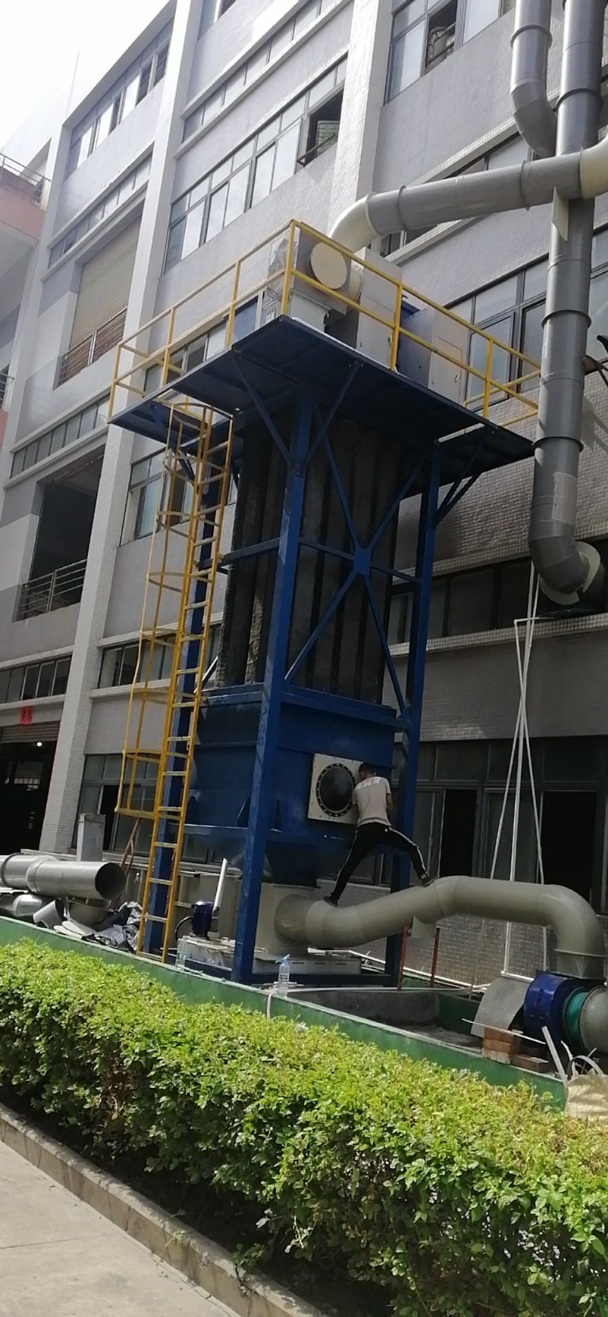 Yunfu Casting & Electroplating — WESP De-misting installation 3
